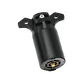 Draw-Tite 7 POLE(FLAT PIN) PLASTIC TRAILER END, PK 6 118021-006